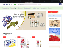 Tablet Screenshot of mimedica.de